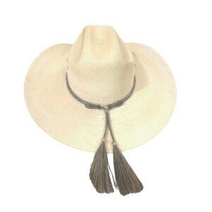 Vintage Atwood Cowboy Hat‎ Tassel Long Oval Sz 6 7/8